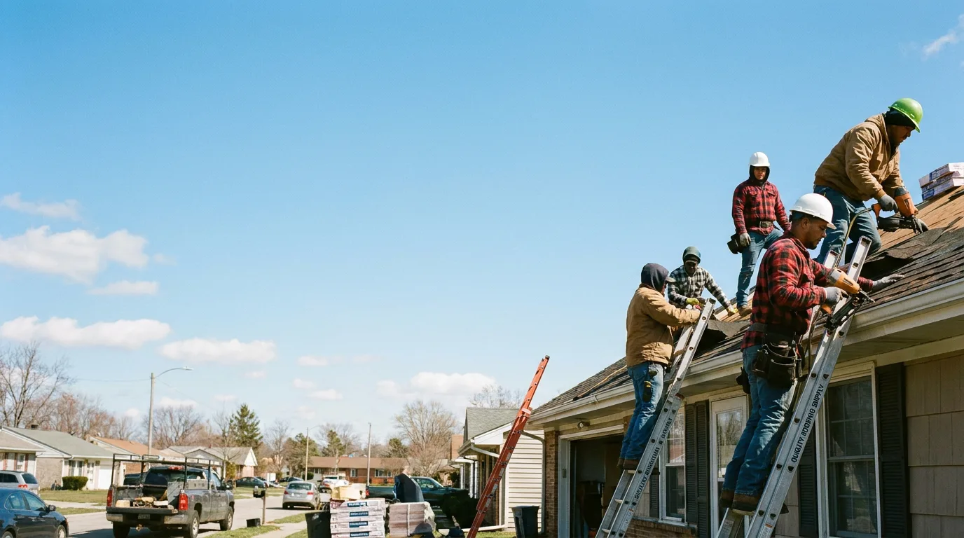 Roofing in Angola, IN near me